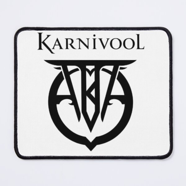 Item preview, Karnivool Futuristic Metal Band Logo designed and sold by MystiColo.