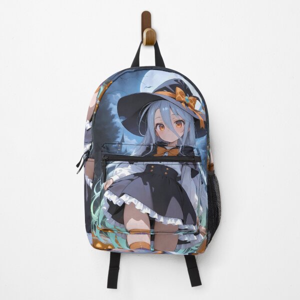 Item preview, Shiro No Game No Life Moonlit Halloween Pumpkin Forest designed and sold by MicaheHaffner.