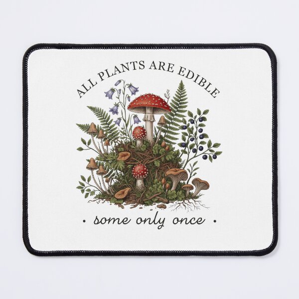 Item preview, Vintage All Plants Are Edible Some Only Once  designed and sold by charoen-design.