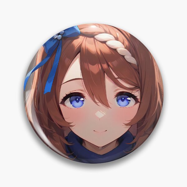 Item preview, Super Creek Uma Musume Pretty Derby Blue Dress Soft Smile designed and sold by MicaheHaffner.