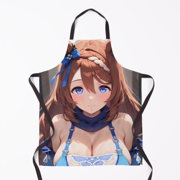 Item preview, Super Creek Uma Musume Pretty Derby Blue Dress Soft Smile designed and sold by MicaheHaffner.