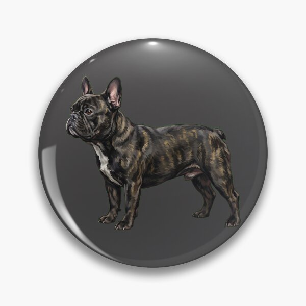 Item preview, Cute Hand-Painted French Bulldog Illustration designed and sold by SYCESTORE.