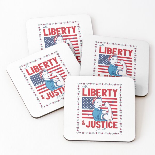 Item preview, Funny 4th of July with Liberty and Justice for All designed and sold by thomas-frame.