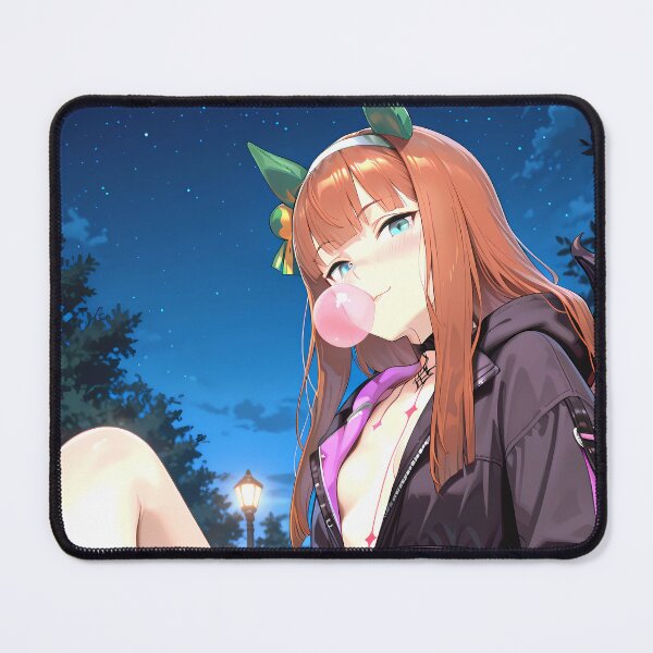 Item preview, Silence Suzuka Uma Musume Night Bubblegum Park Vibe designed and sold by MicaheHaffner.