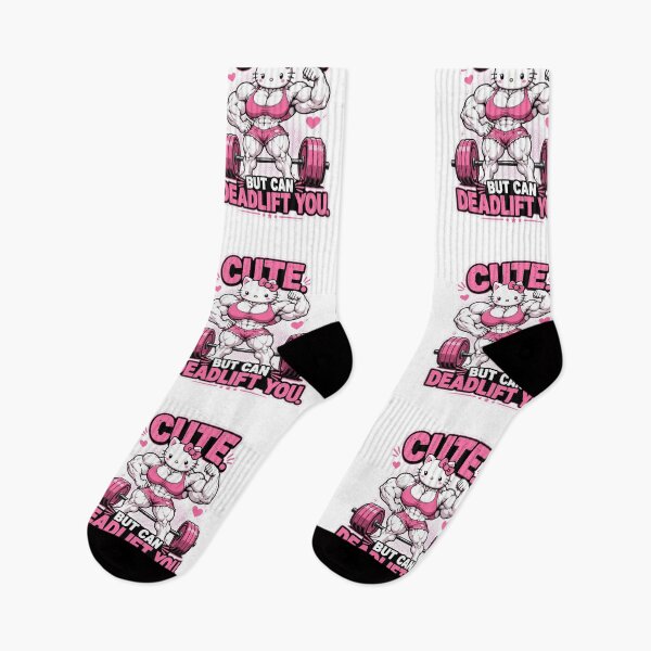 Item preview, Cute But Can Deadlift You Funny Kawaii Gym Workout designed and sold by Digistore1221.