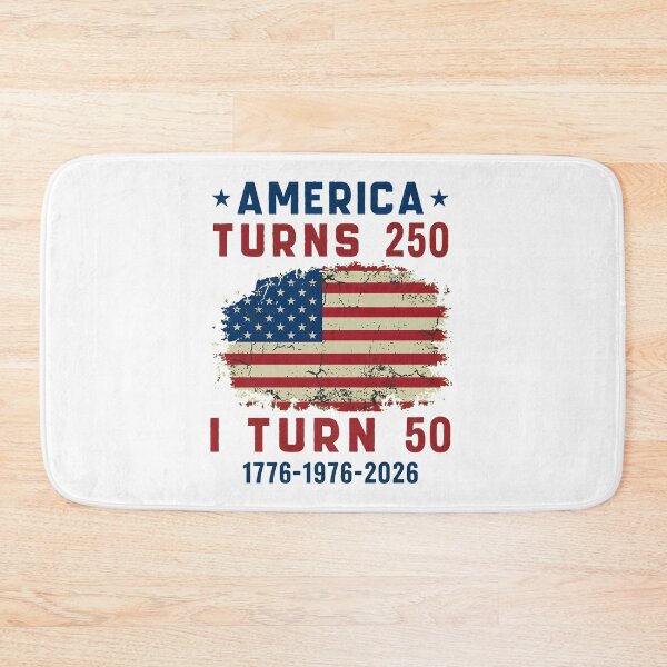 Item preview, Funny America Turns 250 I Turn 50 1976 50th Birthday designed and sold by thomas-frame.