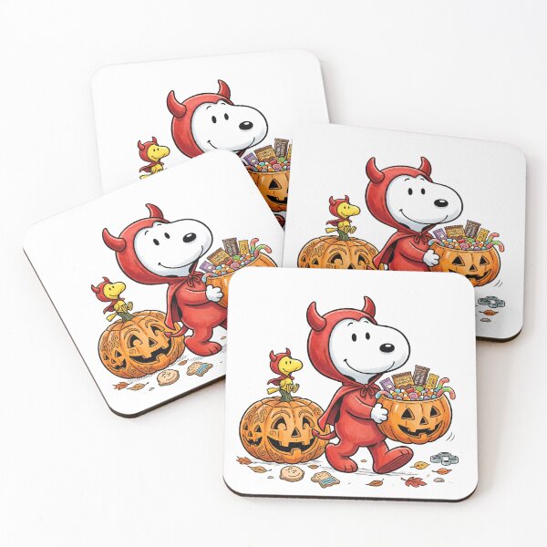 Item preview, Snoopy Devil Costume Halloween Trick-or-Treat Adventure. designed and sold by HorrorInkStudio.