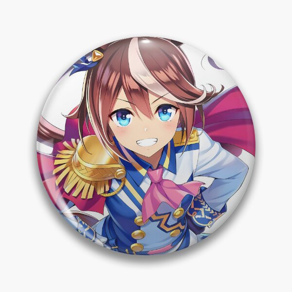 Item preview, Tokai Teio Uma Musume Pretty Derby Confident Champion Smile designed and sold by MicaheHaffner.