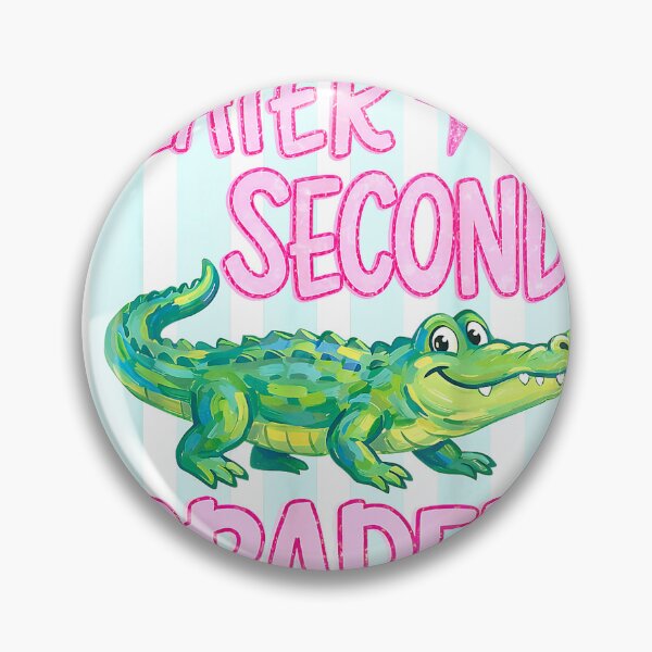 Item preview, Later Second Grader Alligator Meme Happy Last Day of School T-Shirt designed and sold by ‘Nothing Scares Me’ Store.