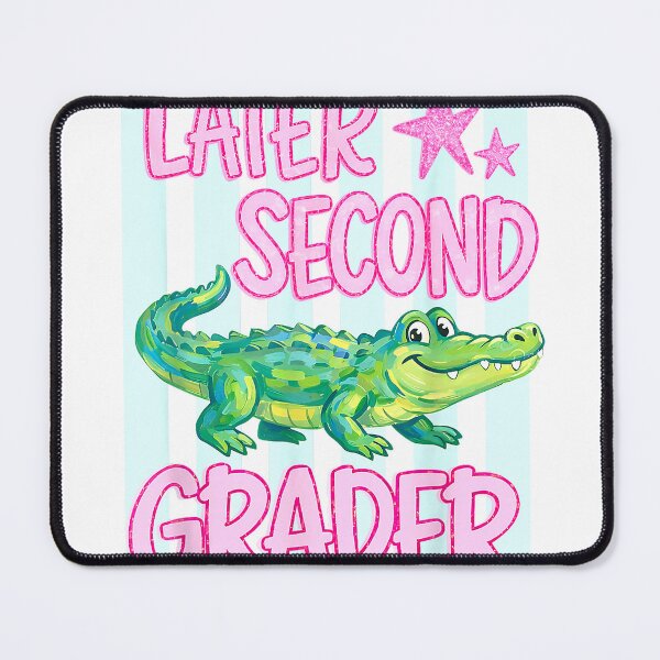 Item preview, Later Second Grader Alligator Meme Happy Last Day of School T-Shirt designed and sold by ‘Nothing Scares Me’ Store.