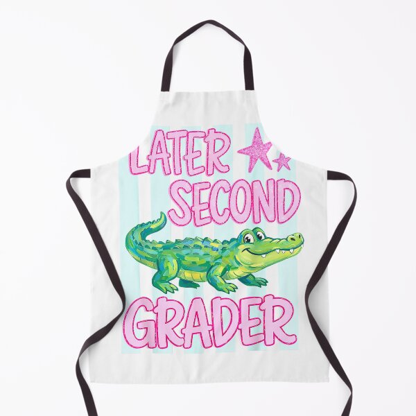 Item preview, Later Second Grader Alligator Meme Happy Last Day of School T-Shirt designed and sold by ‘Nothing Scares Me’ Store.