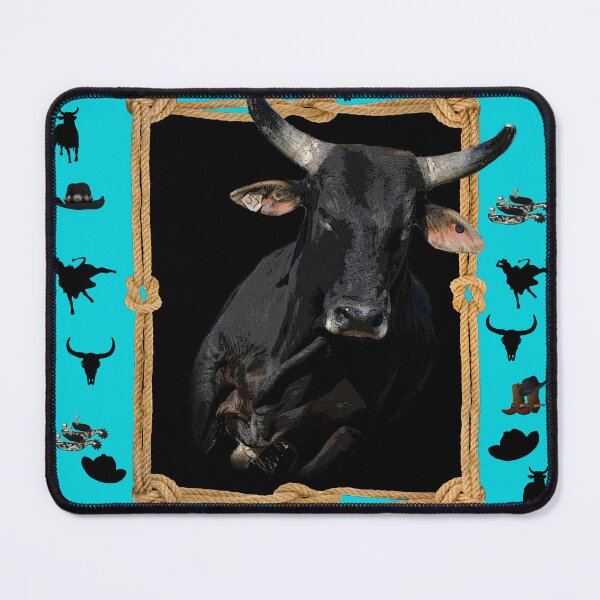 Item preview, BULL AT A GATE, RODEO QUOTES designed and sold by Barbara Jean Photo Art And Design.