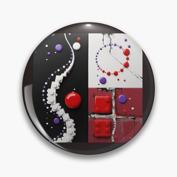 Item preview, rhythm of the spheres brick mini colorful geometric abstract design designed and sold by SmashingDeals.