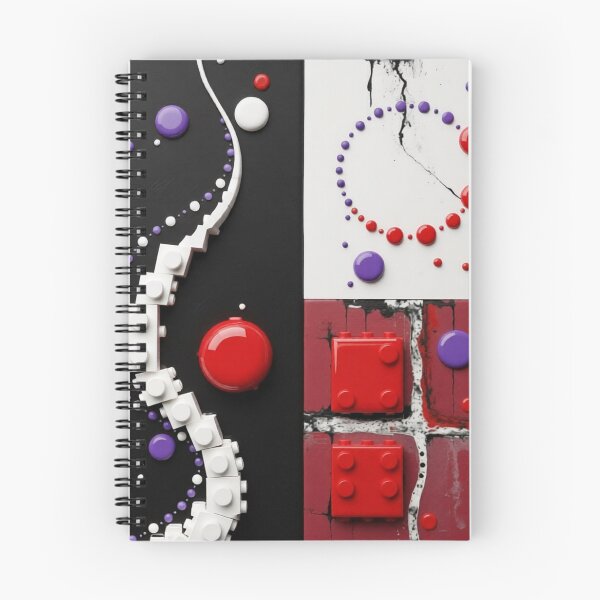 Item preview, rhythm of the spheres brick mini colorful geometric abstract design designed and sold by SmashingDeals.