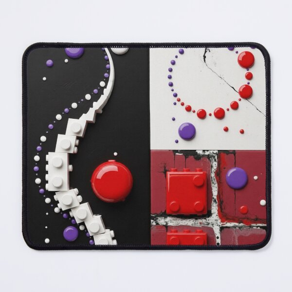 Item preview, rhythm of the spheres brick mini colorful geometric abstract design designed and sold by SmashingDeals.
