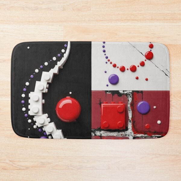 Item preview, rhythm of the spheres brick mini colorful geometric abstract design designed and sold by SmashingDeals.