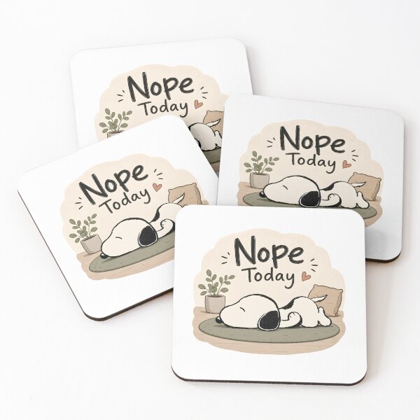 Item preview, Nope Not Today Snoopy designed and sold by Har-vee.