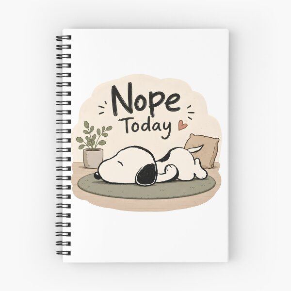Item preview, Nope Not Today Snoopy designed and sold by Har-vee.