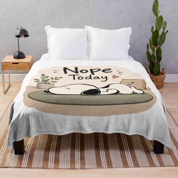 Item preview, Nope Not Today Snoopy designed and sold by Har-vee.