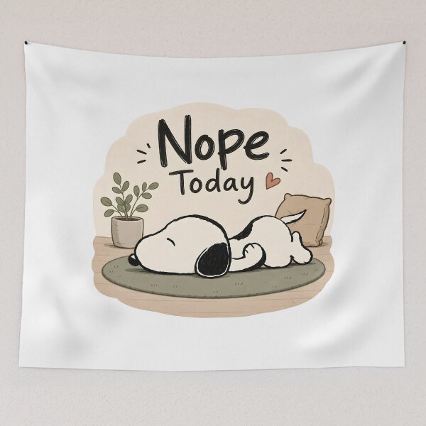 Item preview, Nope Not Today Snoopy designed and sold by Har-vee.