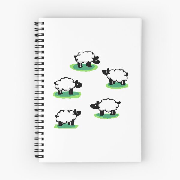 Item preview, Counting Sheep Cute Fluffy Lamb Flock Art designed and sold by Aryvisual.