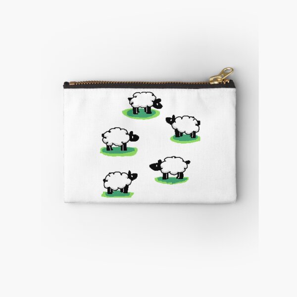 Item preview, Counting Sheep Cute Fluffy Lamb Flock Art designed and sold by Aryvisual.