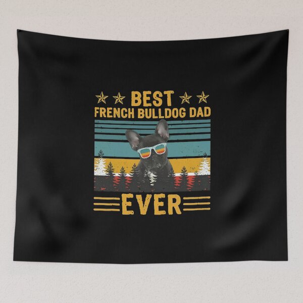 Item preview, Vintage Retro Best French Bulldog Dad Ever Dog  designed and sold by StranHabesre51.