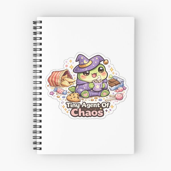 Item preview, Tiny Agent of Chaos Frog Wizard Shirt | Cute Chaos Goblin Frog Witch Kawaii Fantasy Gift designed and sold by MrDev.