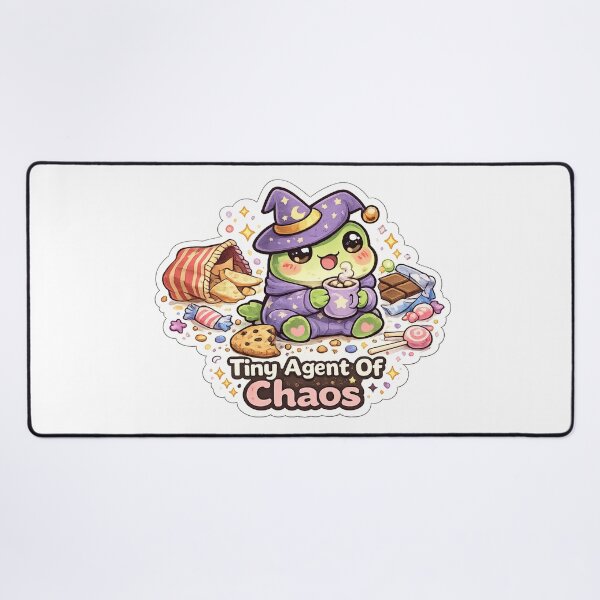 Item preview, Tiny Agent of Chaos Frog Wizard Shirt | Cute Chaos Goblin Frog Witch Kawaii Fantasy Gift designed and sold by MrDev.