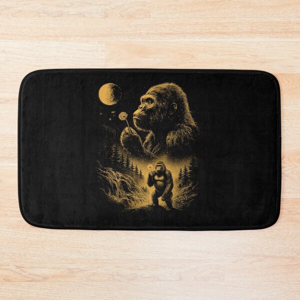 Item preview, Bigfoot Blowing Dandelion Funny Bigfoot Blowing Wishes  designed and sold by Hedoraxe.