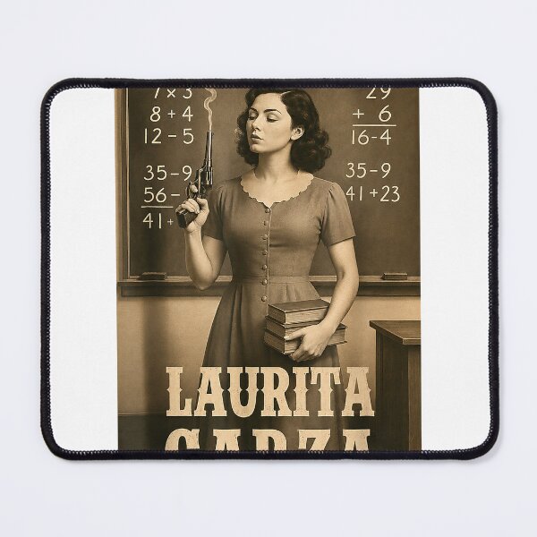 Item preview, Laurita Garza Vintage Western Teacher Scene T-Shirt designed and sold by DArtfulStudio.