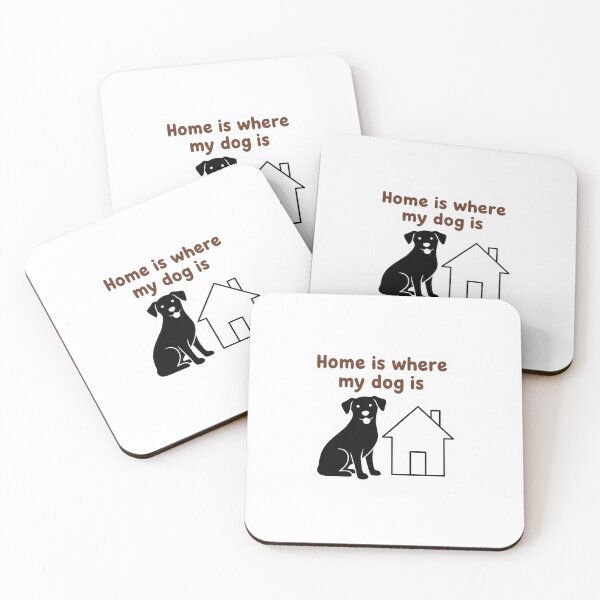 Item preview, Home is where my dog is , Dog Lover Gift, Cute Puppy Design, Pet Lover T-Shirt, Dog Mom Gift designed and sold by JaiSoftStudio.