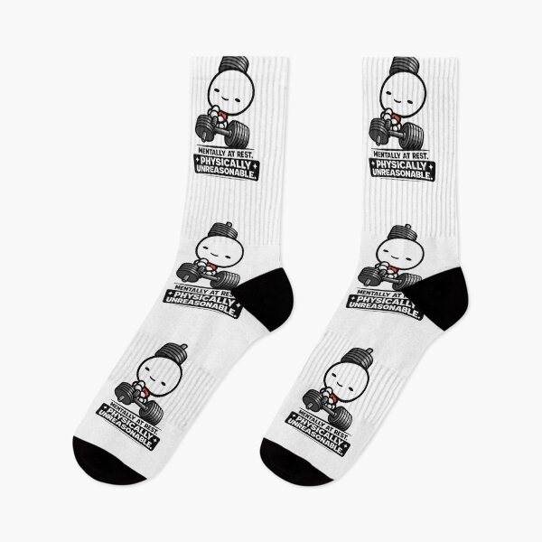 Item preview, Mentally At Rest Physically Unreasonable Funny Gym Workout designed and sold by Digistore1221.