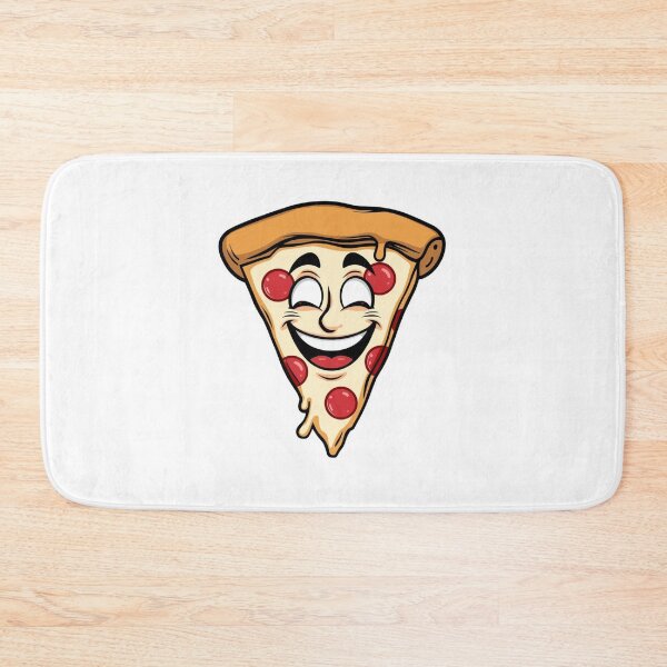 Item preview, Happy Pizza – Cute Kawaii Pizza Slice Design designed and sold by ColorJoyStudio.