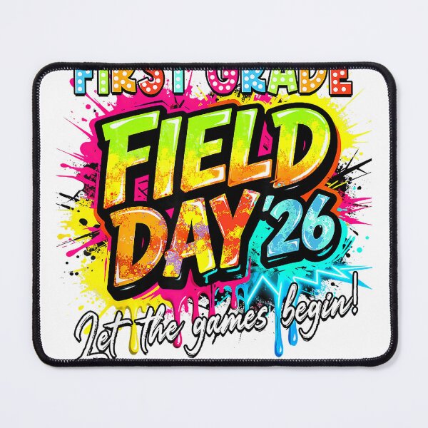 Item preview, Let The Games Begin First Grade Field Day 2026 Teacher Kid T-Shirt designed and sold by Badriiiii.
