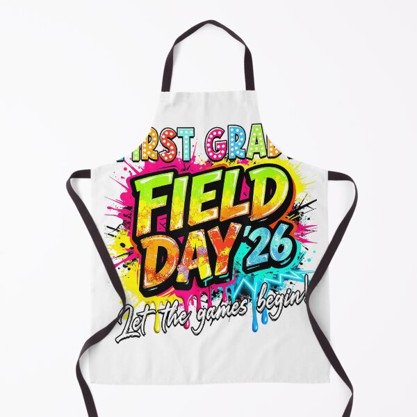 Item preview, Let The Games Begin First Grade Field Day 2026 Teacher Kid T-Shirt designed and sold by Badriiiii.