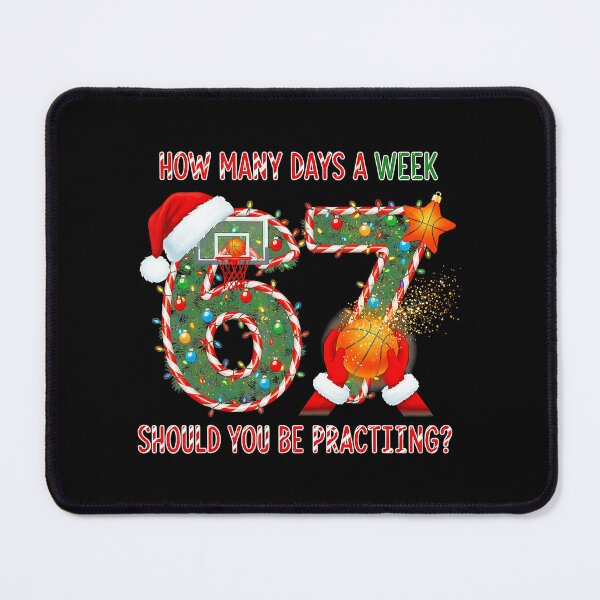 Item preview, Funny Basketball Practice Meme with Festive Christmas Number Joke designed and sold by allistermariam.
