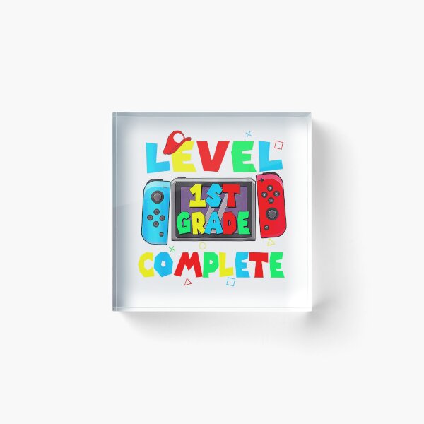 Item preview, Level 1st grade complete last day of school video game T-Shirt designed and sold by kevincuellar.