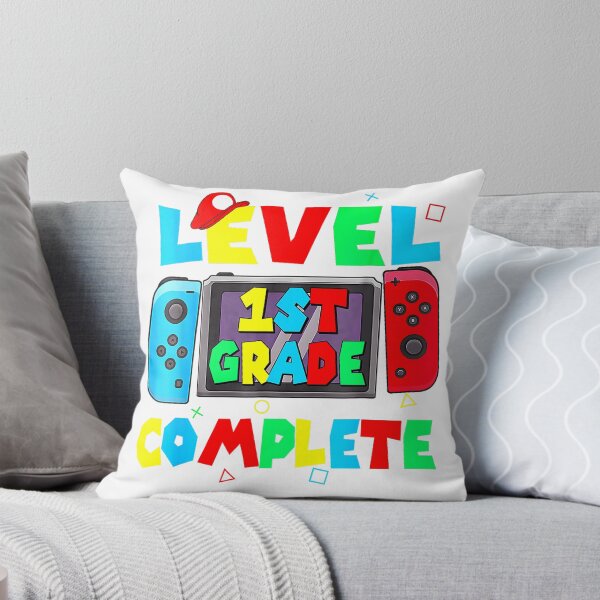 Item preview, Level 1st grade complete last day of school video game T-Shirt designed and sold by kevincuellar.