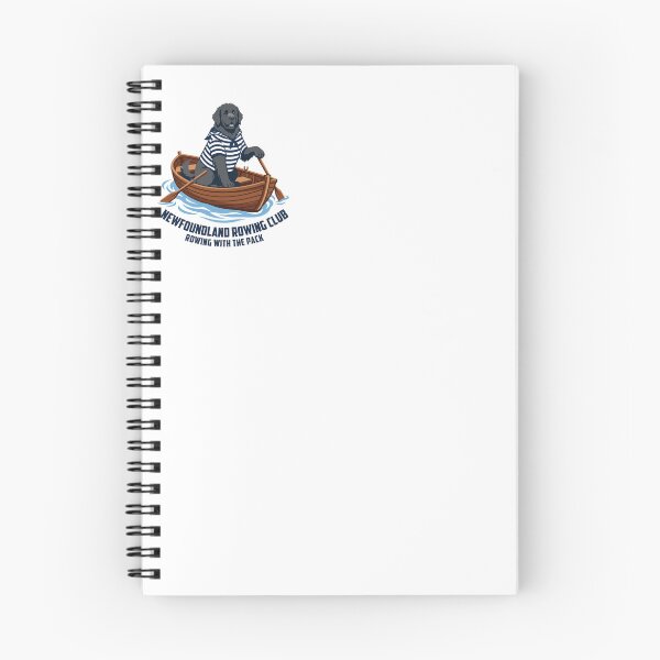 Item preview, Newfoundland Rowing Club Kayak Sailor Boat Dog designed and sold by PictoVibe.