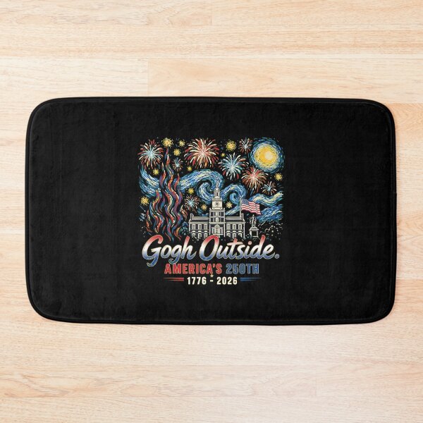Item preview, Gogh Outside America's 250th 1776 2026 Starry Night USA designed and sold by gre-good-sweet.