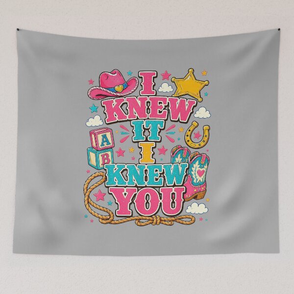 Item preview, I Knew It I Knew You Western Cowgirl Women Kids Girl designed and sold by ArleneRowe.