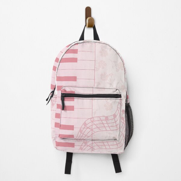 Item preview, muted pink piano vintage style pattern designed and sold by meuliasshop.