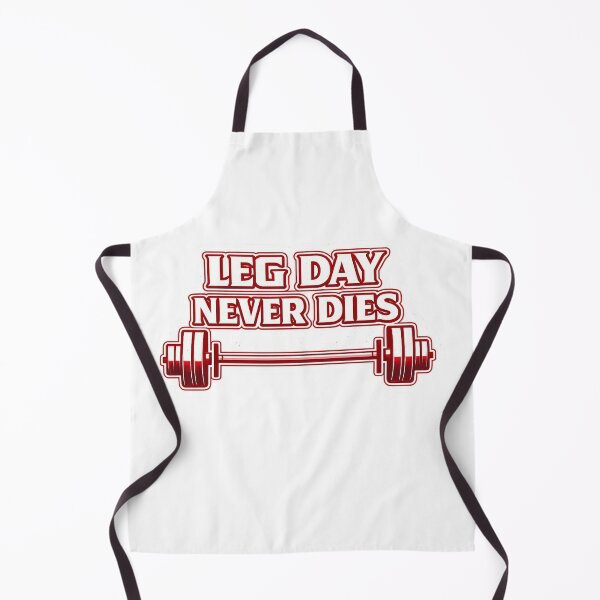 Item preview, Leg Day Never Dies Funny Gym Barbell Weightlifting designed and sold by Digistore1221.