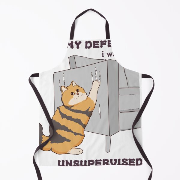 Item preview, In My Defense, I Was Left Unsupervised Cat designed and sold by Amberein.