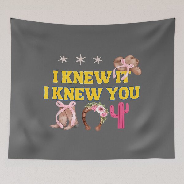 Item preview, I Knew It I Knew You Western Cowgirl Boots Women Kids Girl_3 designed and sold by KristineLi.