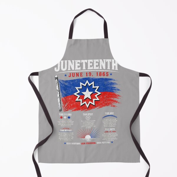 Item preview, Juneteenth Flag Red White Blue Meaning Black History Freedom designed and sold by KathieFaugh.