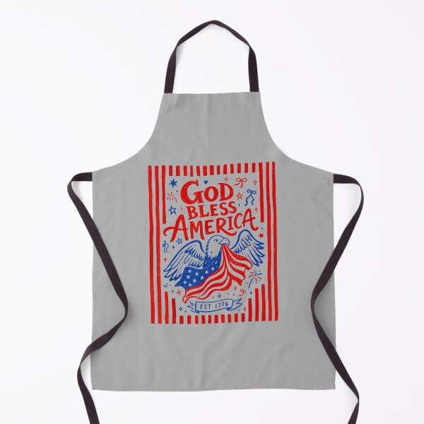 Item preview, God Bless America Patriotic Eagle USA Flag Est 1776 Design designed and sold by FrankIsabel.