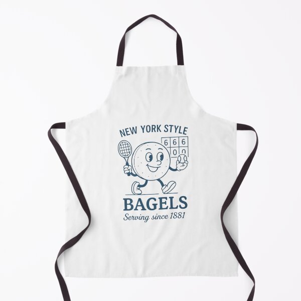 Aperçu de l'œuvre Bagels de style new-yorkais pour l'US Open de tennis créée et vendue par Thuylinhemily.