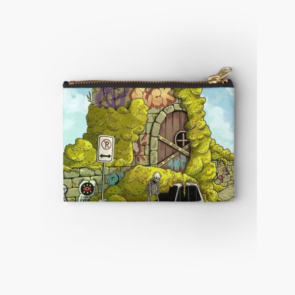 Item preview, Hobbit House Hill With Vintage Car designed and sold by ARTWORKPIXELS.